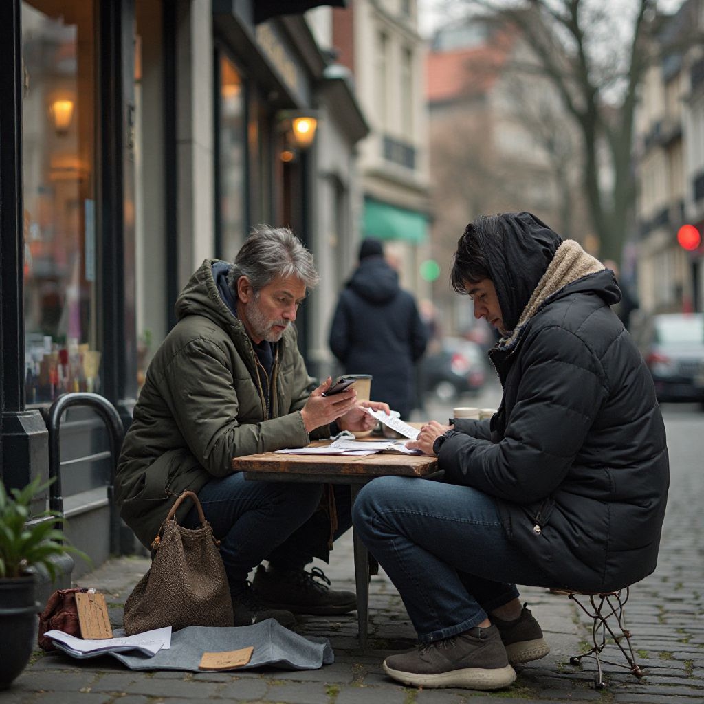 Aide sans-abri Belgique